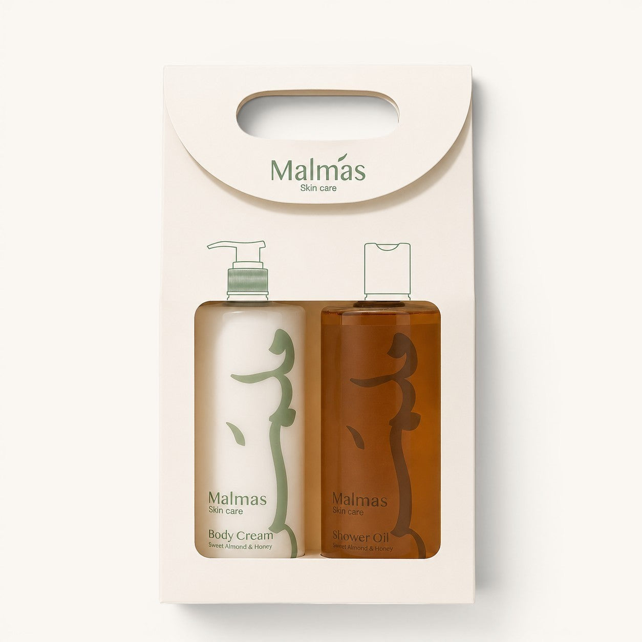 Shower Oil & Body Cream Bundle